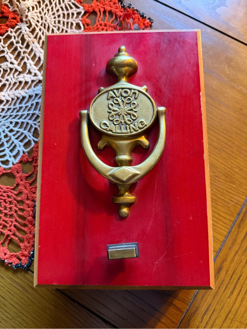Vintage 1979 Avon Calling Working Doorbell President’s Celebration